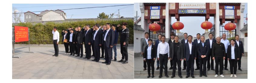明光酒業(yè)黨委與澗溪村黨總支聯(lián)合開展“六個(gè)一”活動(dòng)