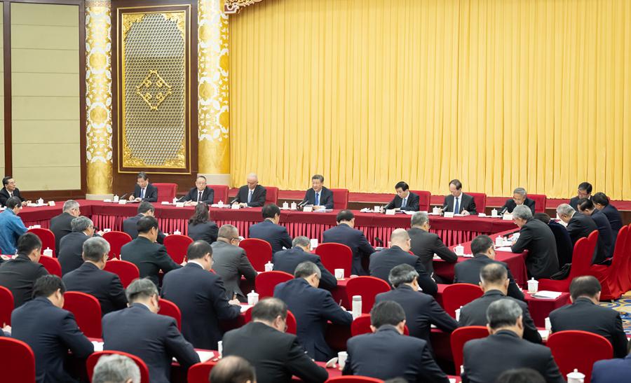 習(xí)近平在看望參加政協(xié)會(huì)議的民革科技界環(huán)境資源界委員時(shí)強(qiáng)調(diào) 積極建言資政廣泛凝聚共識(shí) 助力中國式現(xiàn)代化建設(shè)